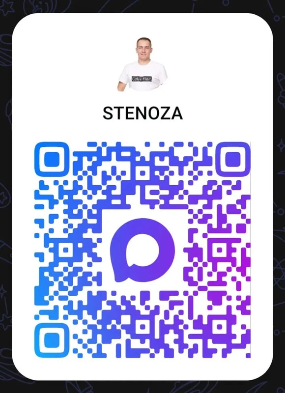 QR-код профиля Stennoza в MAX